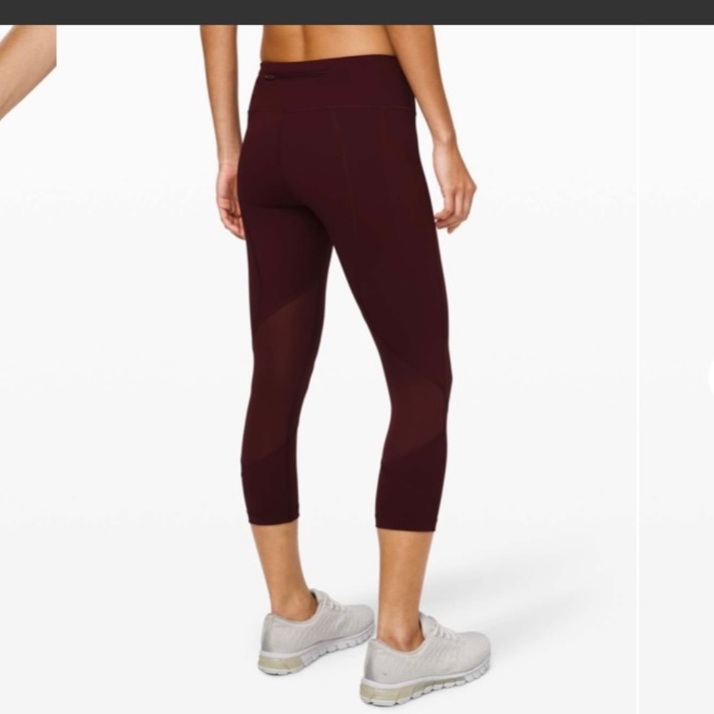 Lululemon pace rival crop 22 inch